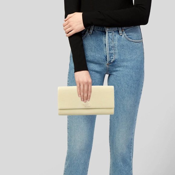 COPY - Saint lauren belle De Jour clutch yellow patent leather - Picture 3 of 8